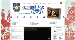 Desktop Screenshot of klokoc.sk